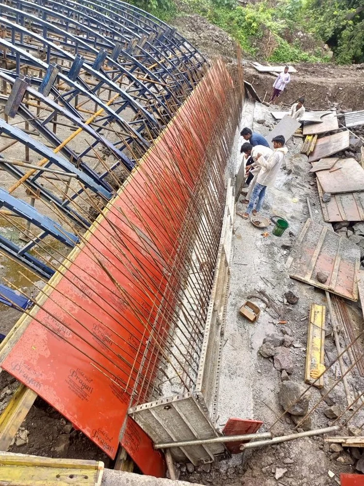 Arch Bridge Staging Formwork